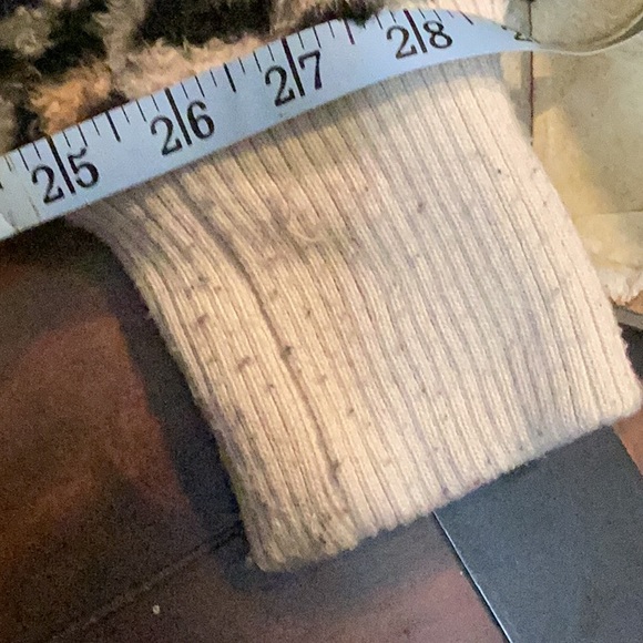 Hem & Thread Black and tan leopard hoodie cardigan jacket coat - Picture 8 of 10